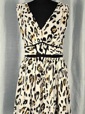 Vintage Victoria’s Secret Leopard Print Dress – Size 12